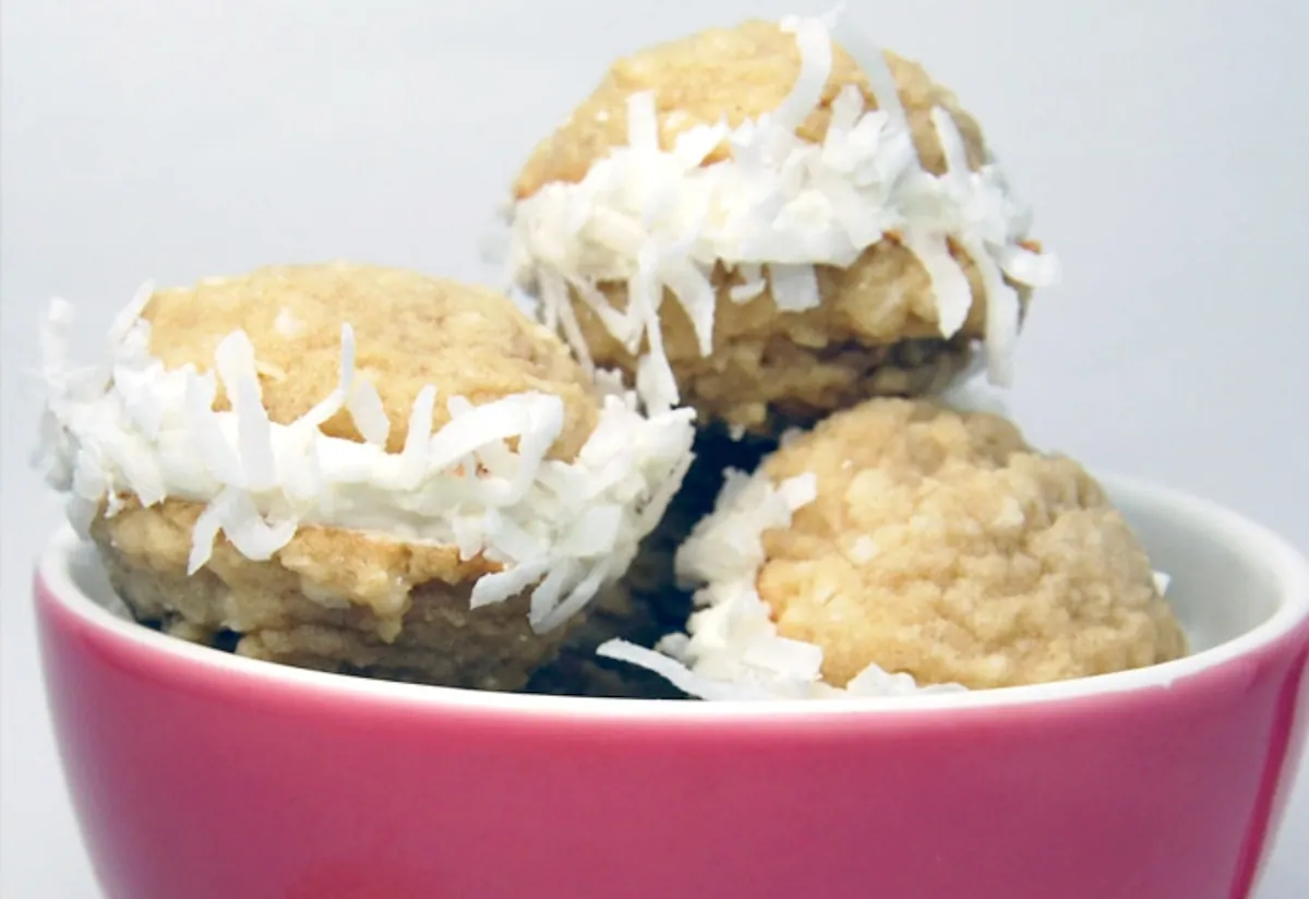 Coconut Cookie Sandwiches