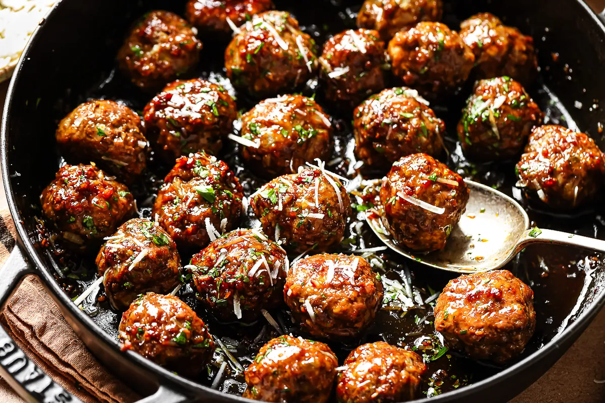Honey Garlic Meatballs