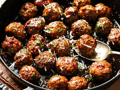 Honey Garlic Meatballs