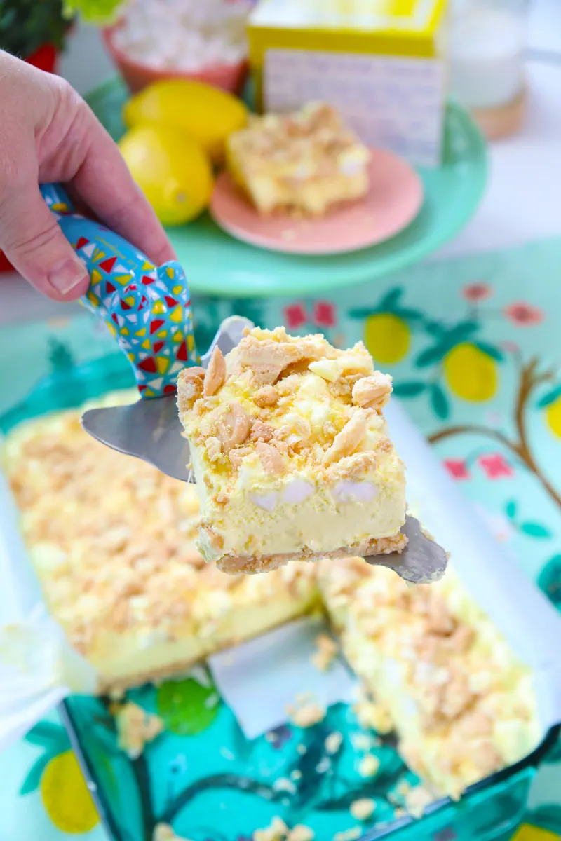 Lemon Fluff Cheesecake