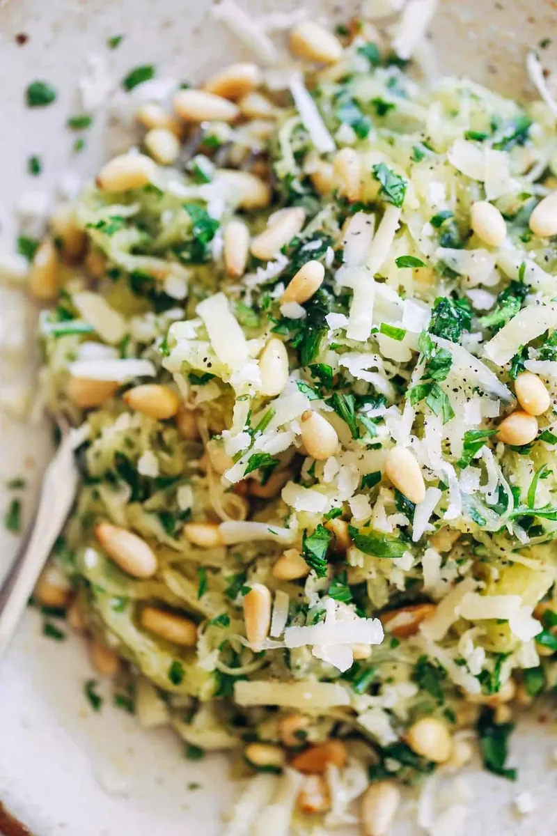 Garlic Spaghetti Squash