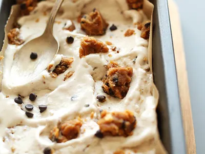 Peanut Butter Cookie Dough Ice Cream