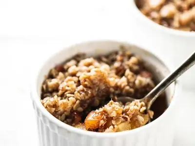 Coconut Oil Apple Crisp