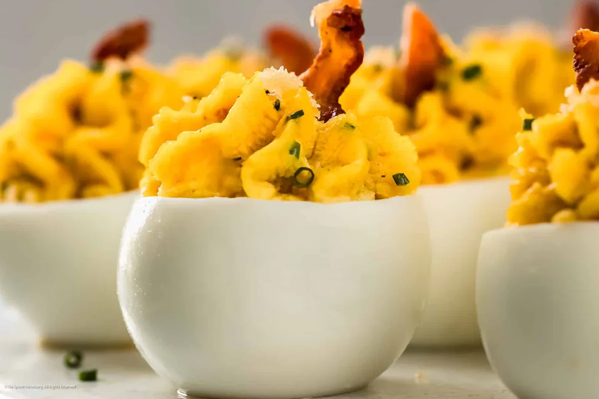 Bacon Deviled Eggs