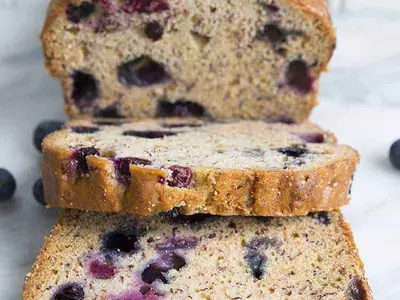 Blueberry Banana Bread