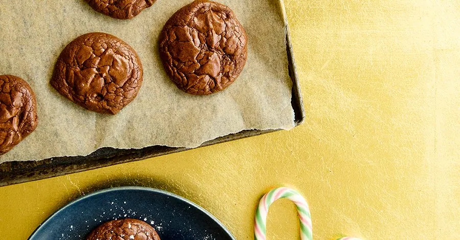 Dark Chocolate Mint Cookies