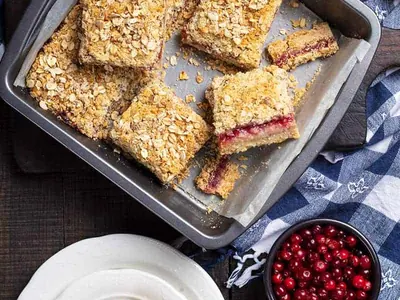 Cranberry Oatmeal Bars