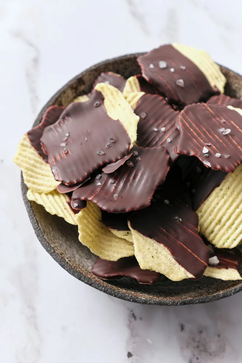 Chocolate-Covered Potato Chips
