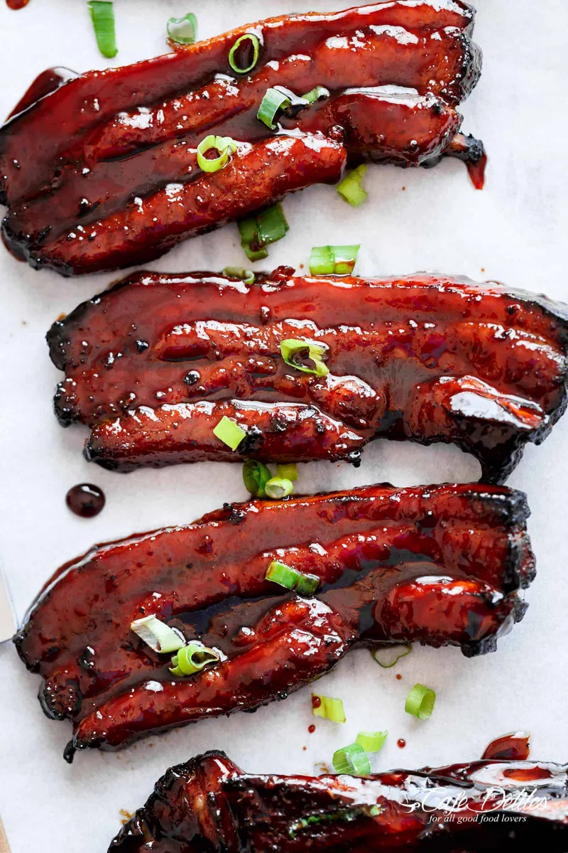 Sticky Chinese BBQ Pork Ribs