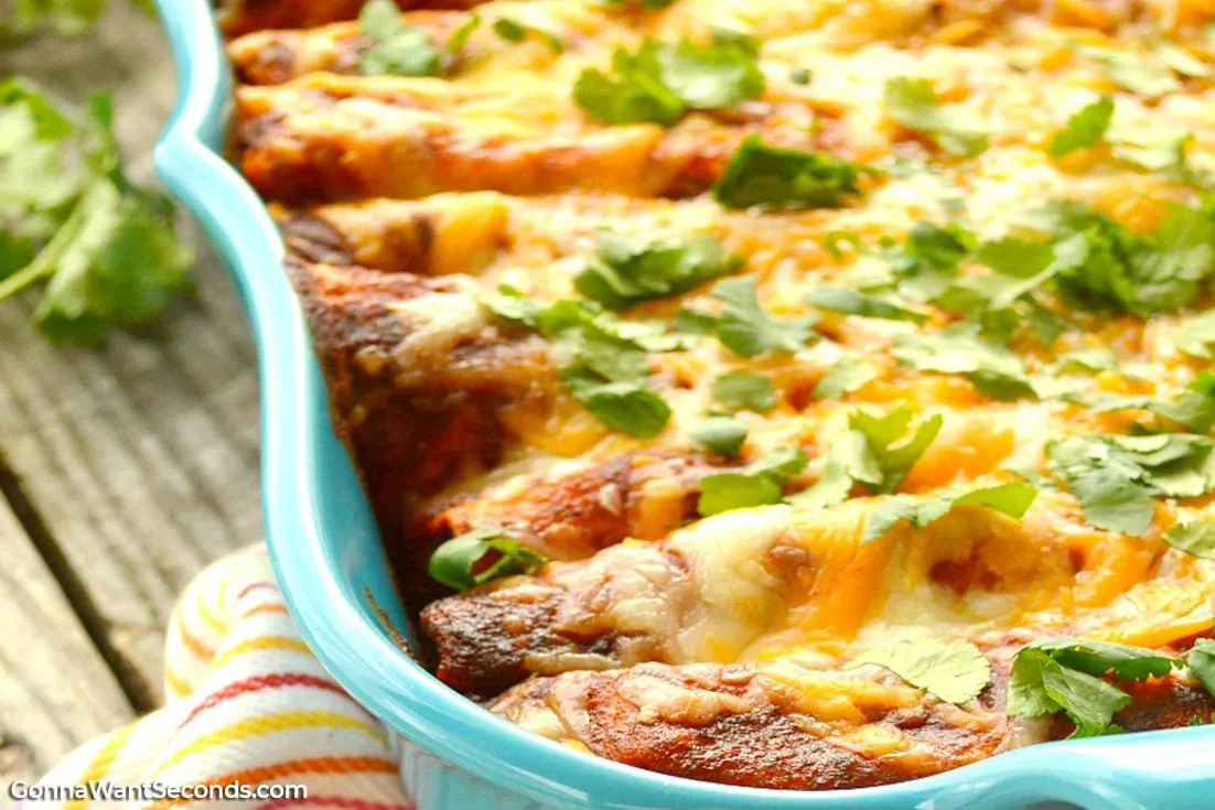 Cheesy Chicken Enchiladas