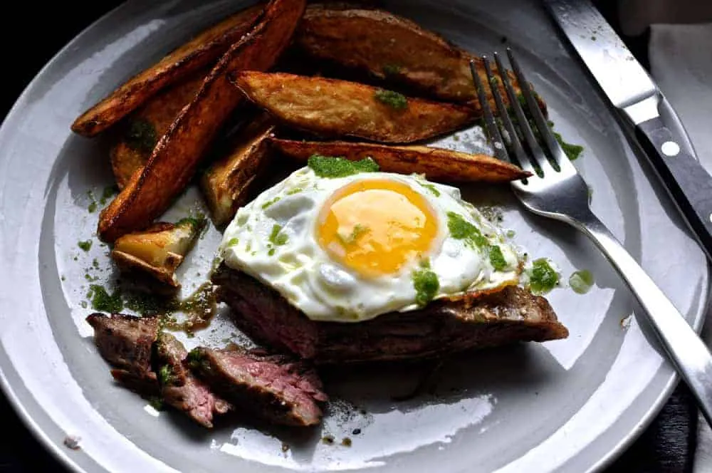Churrasco Steak and Eggs