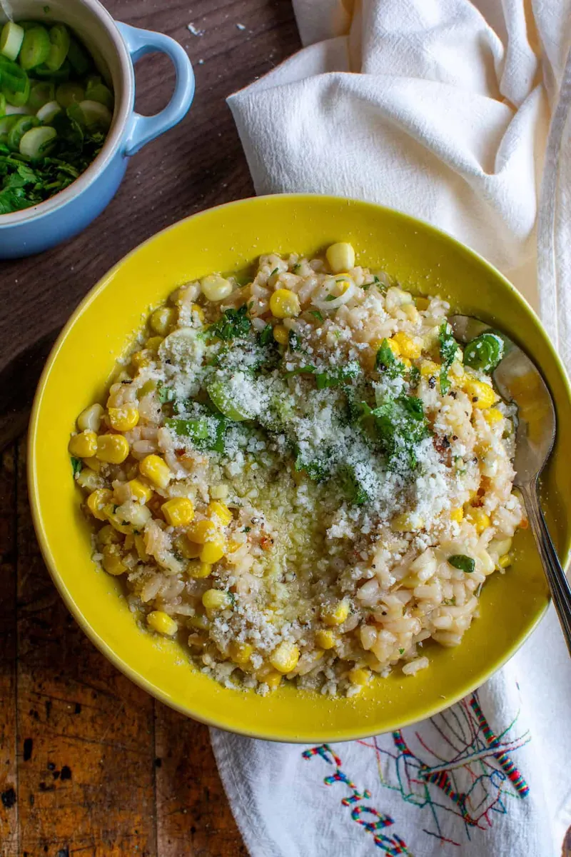 Mexican Corn Risotto