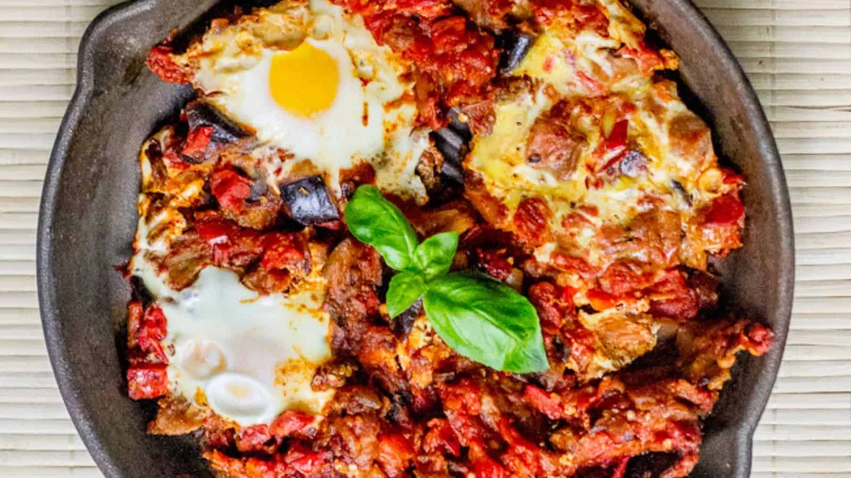 Eggplant Shakshuka