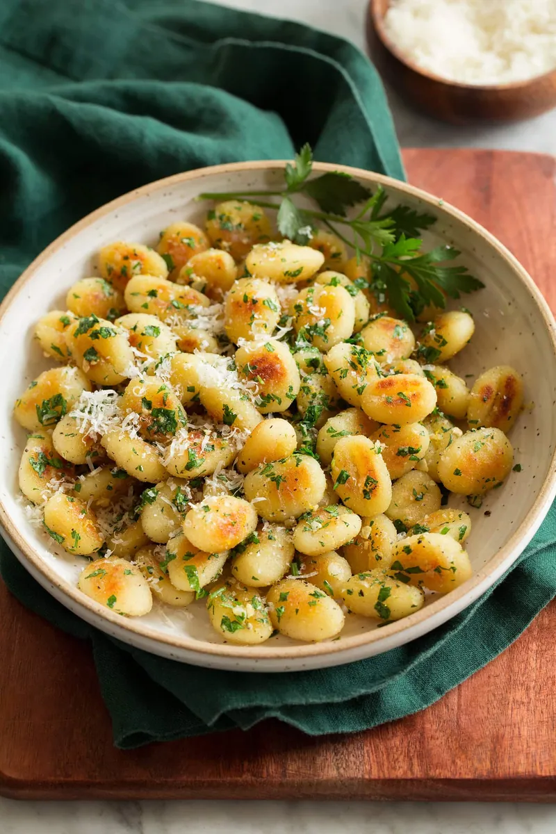 Pan-Fried Gnocchi