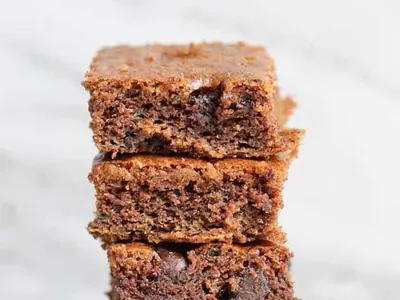 Almond Butter Zucchini Bars