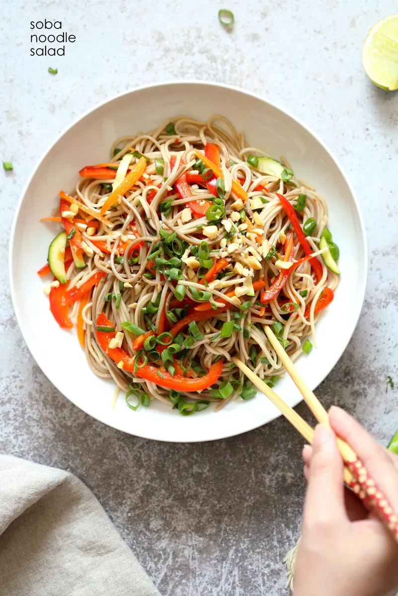 Cold Soba Noodle Salad
