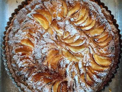 Apple Frangipane Tart