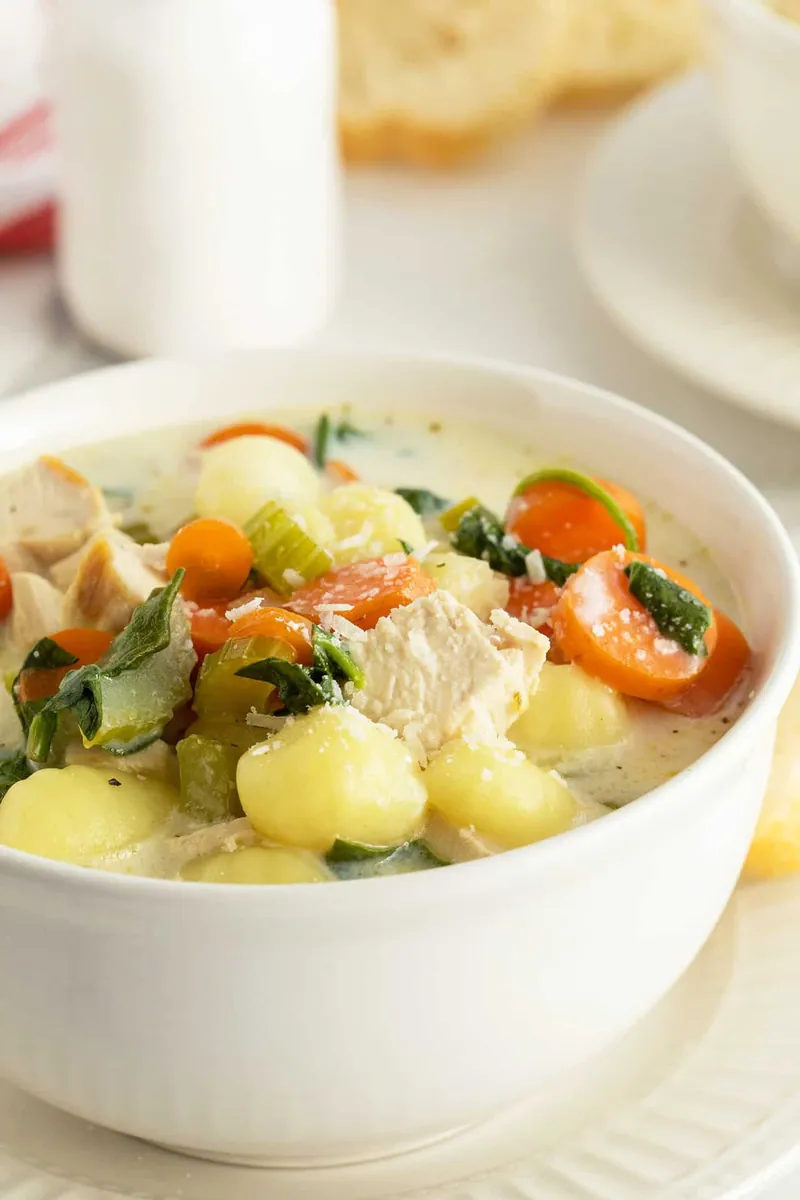 Chicken Gnocchi Soup (8 servings)