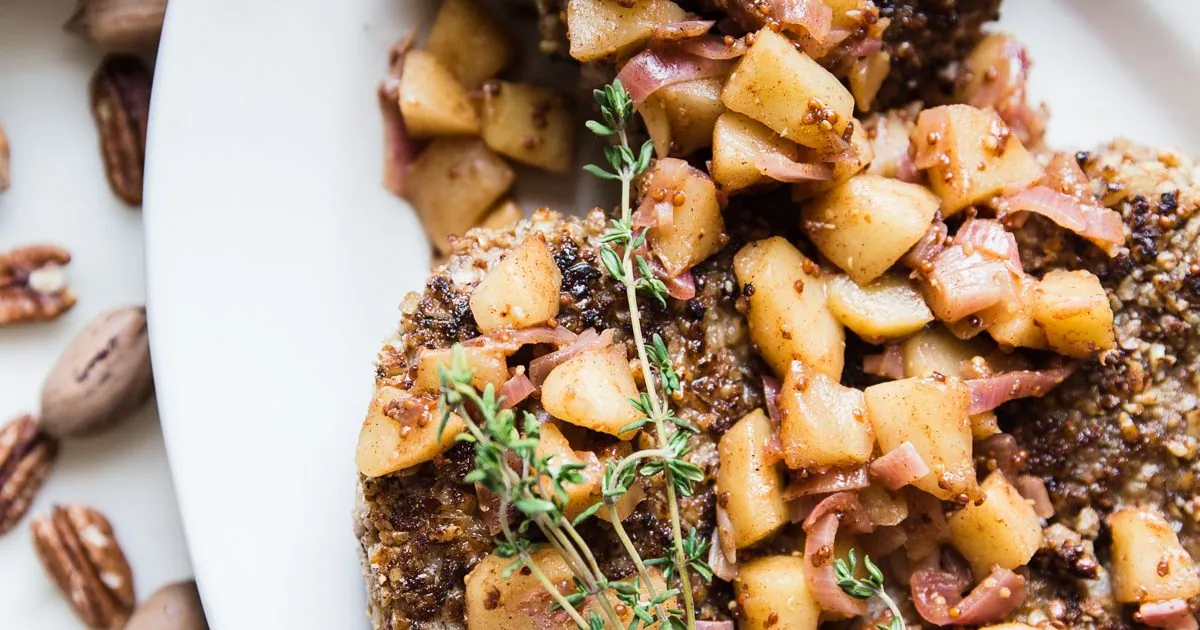 Pecan Pork Chops with Apple Chutney