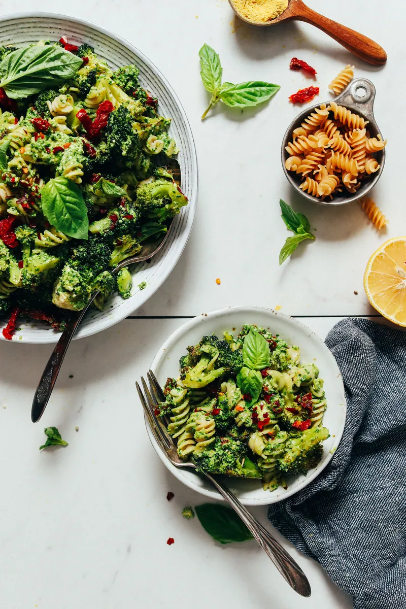 Roasted Broccoli Pasta Salad