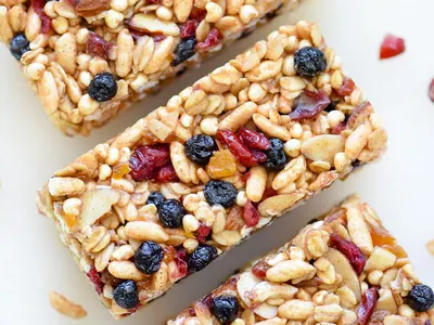Almond Butter Power Bars