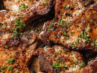 Honey Garlic Pork Chops