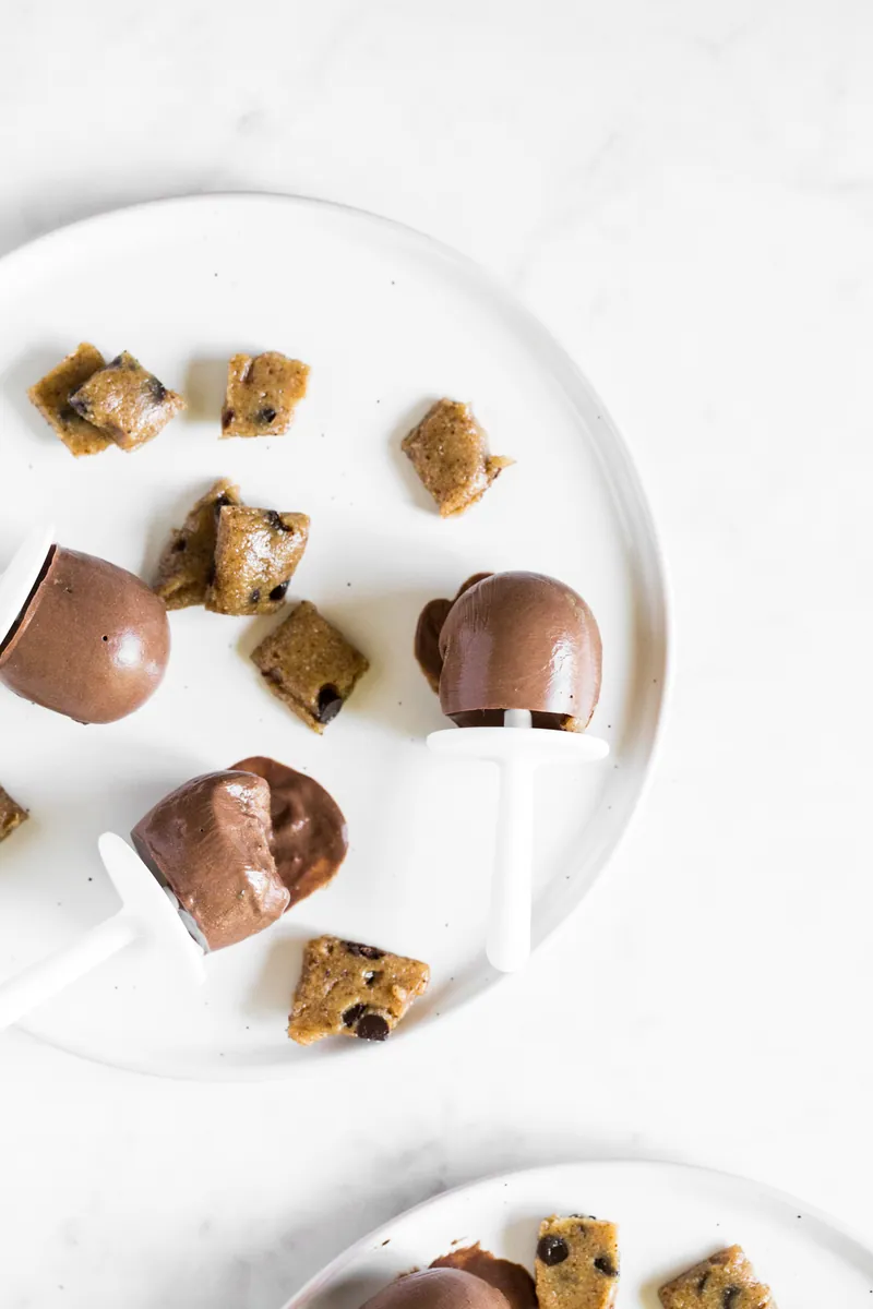 Cookie Dough Fudge Pops
