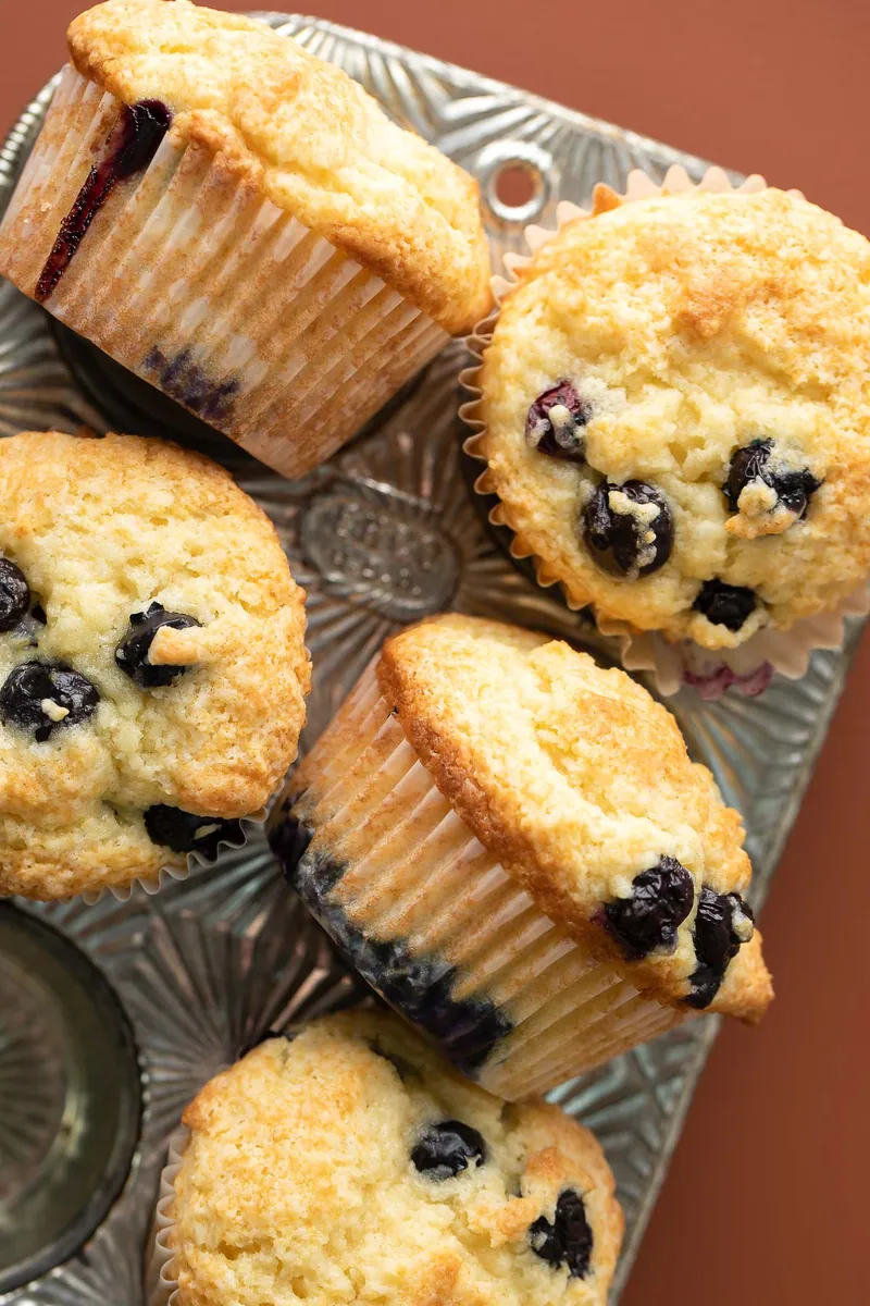 Citrus Blueberry Muffins