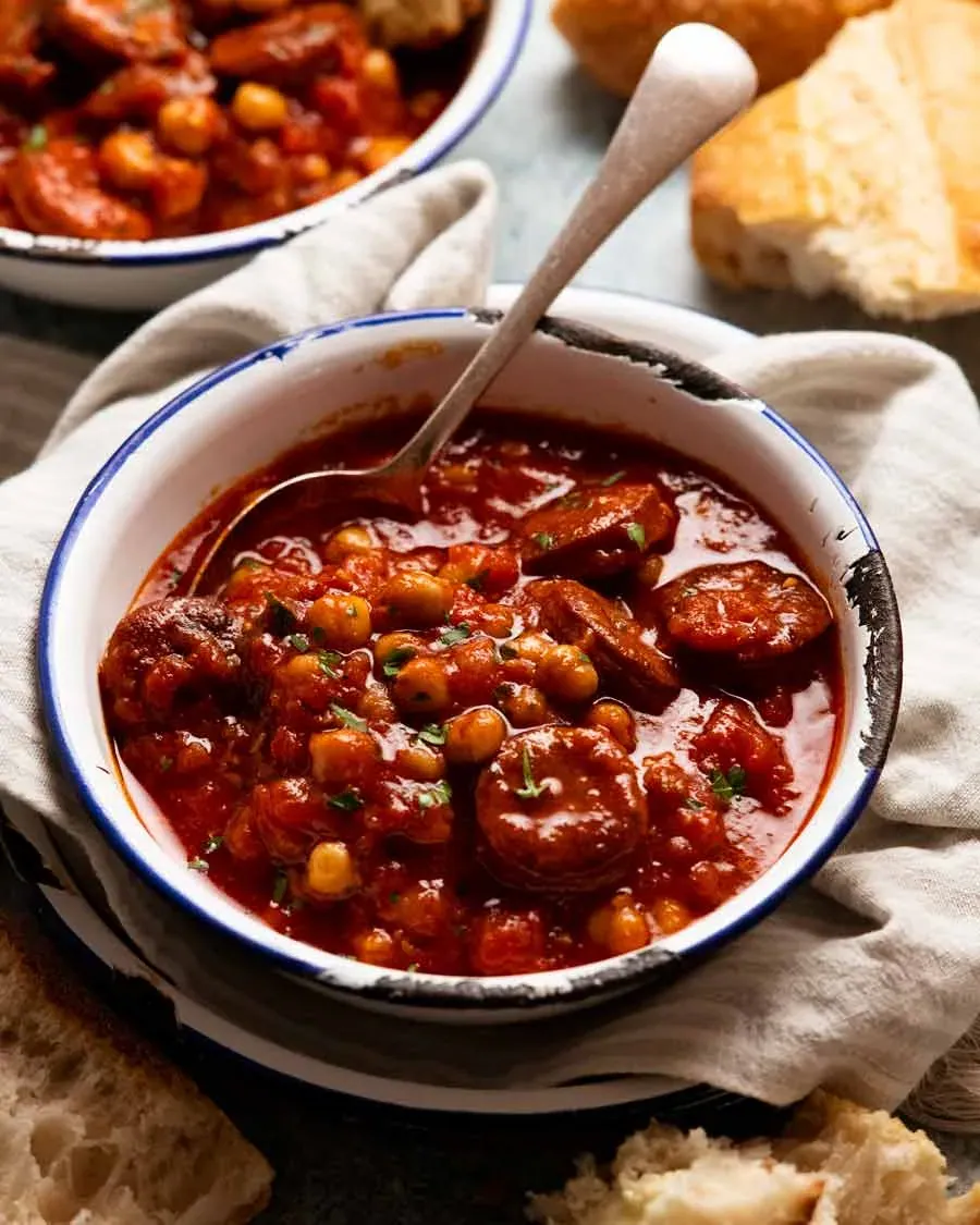Chorizo Chickpea Stew