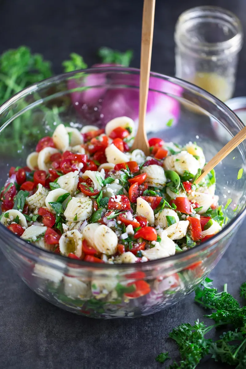 Spinach Pasta Salad