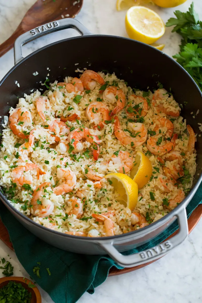 One-Pot Shrimp Rice
