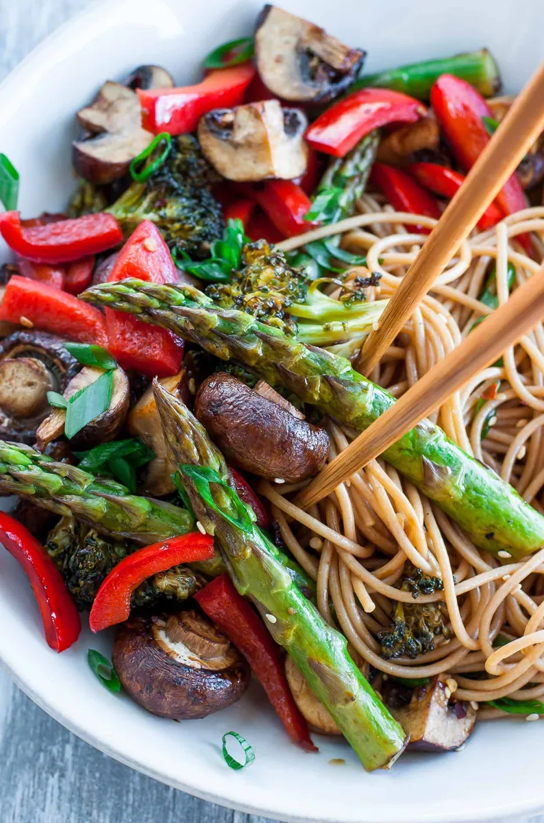 Teriyaki Roasted Vegetables