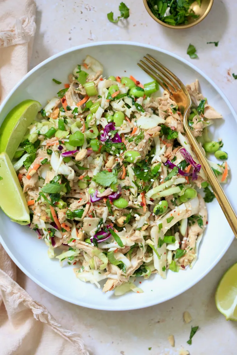 Edamame Chicken Salad