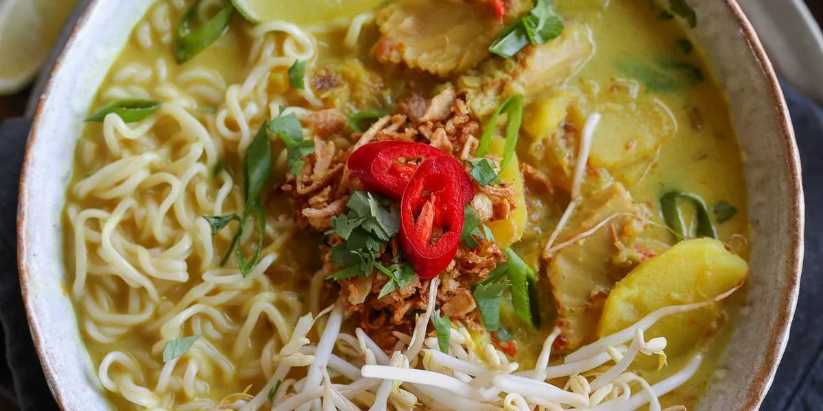 Soto Ayam Mock Chicken Soup