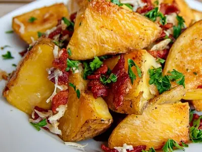 Roasted Potatoes with Bacon