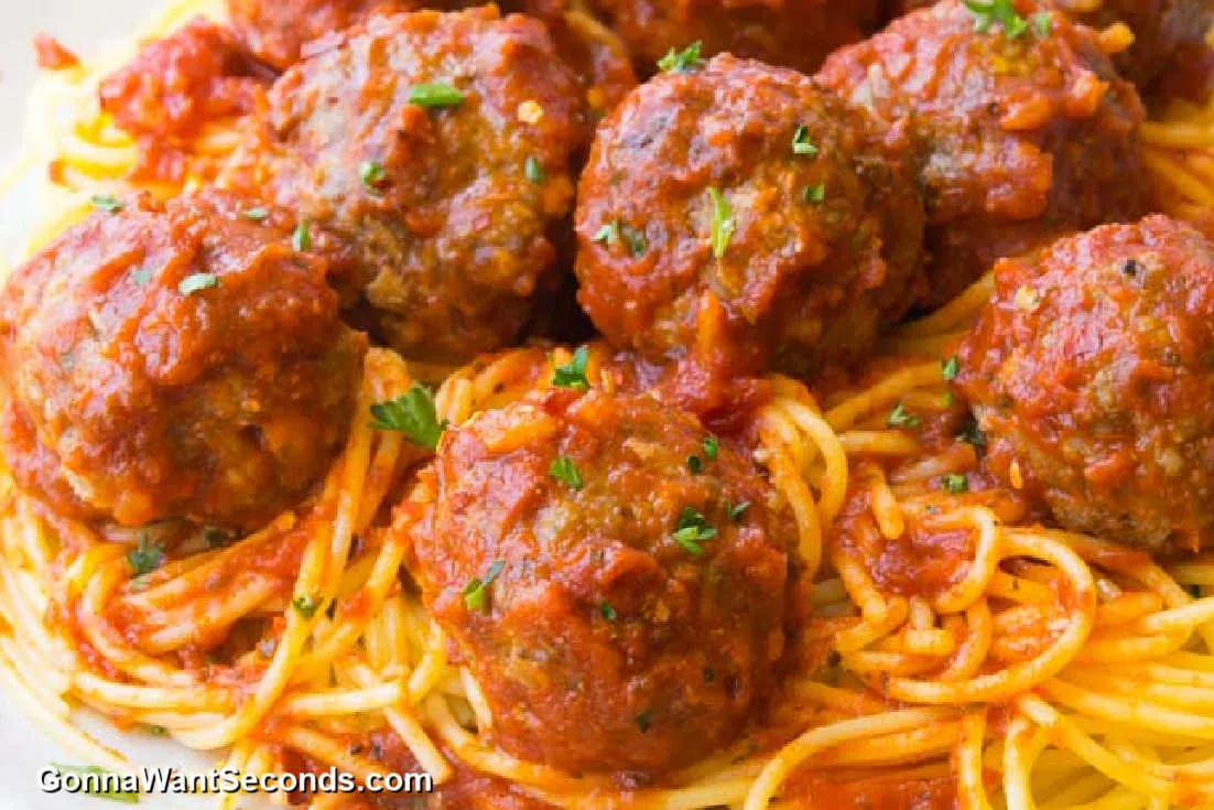 Italian Baked Meatballs