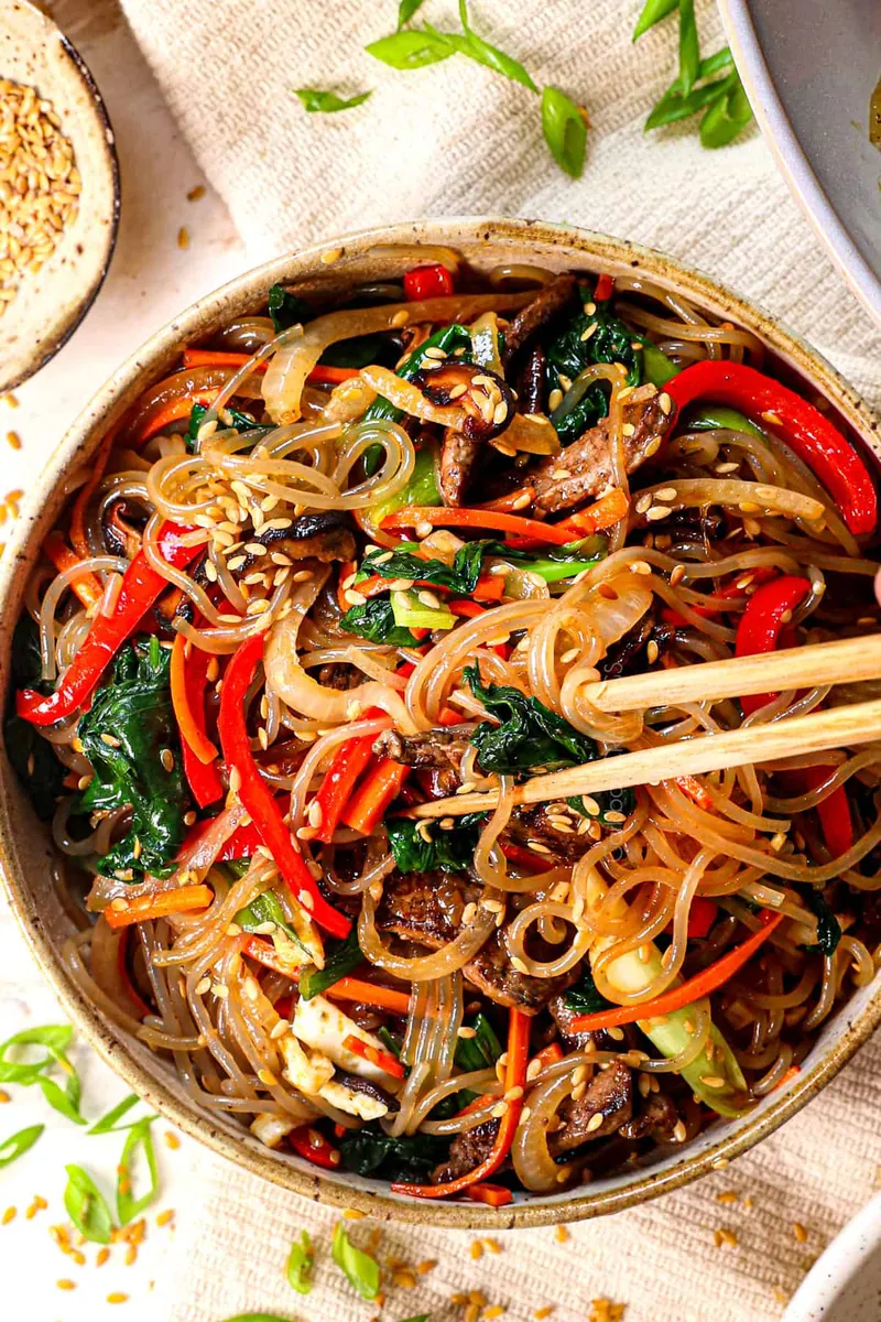 Japchae Noodles