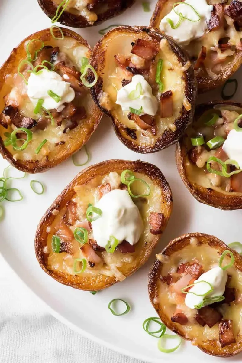 Cheese Bacon Potato Skins