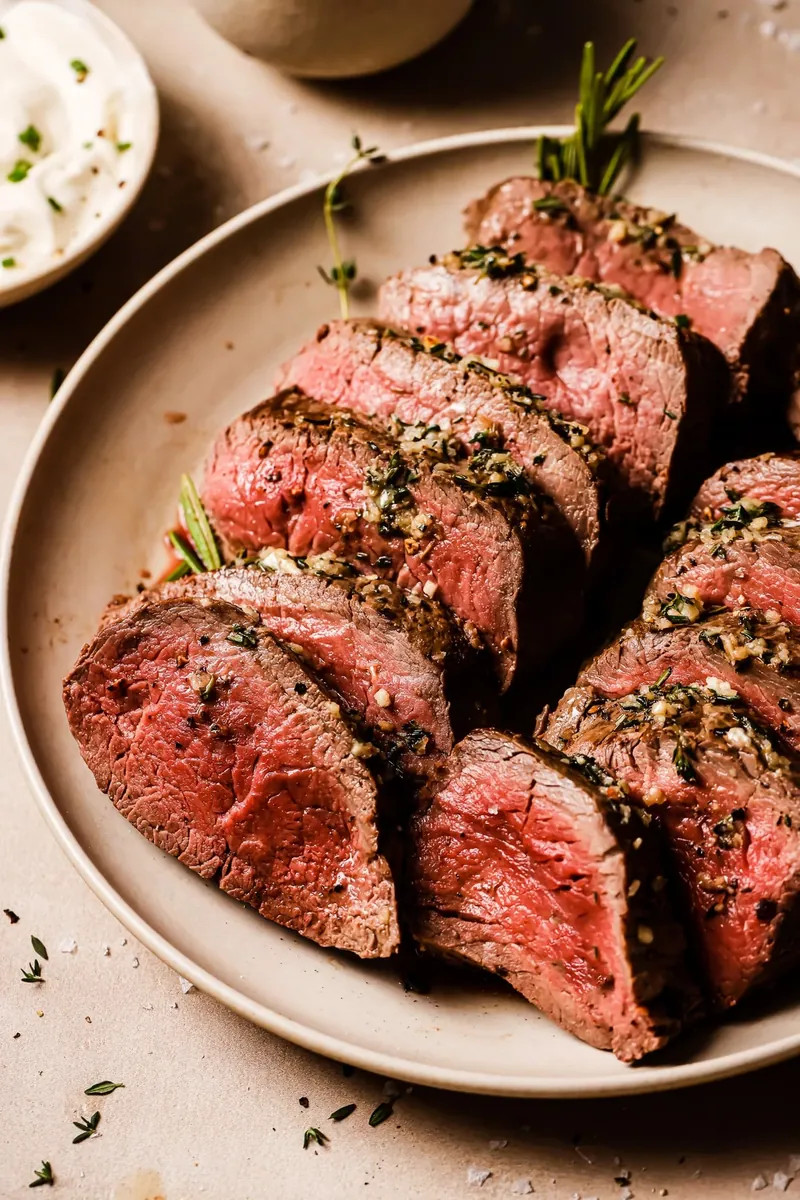 Garlic Herb Beef Tenderloin