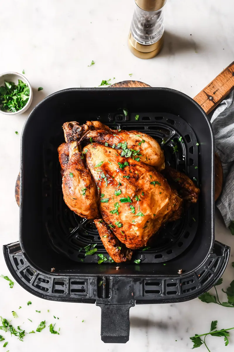 Air Fryer Whole Chicken