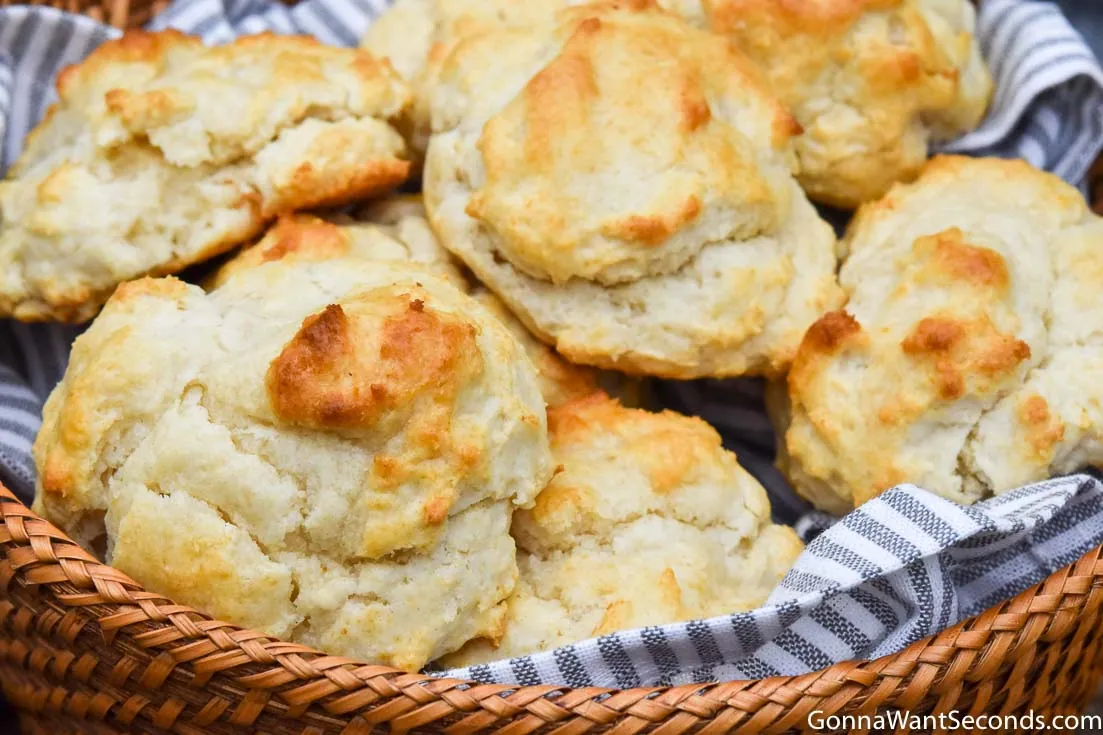 Drop Biscuits with butter