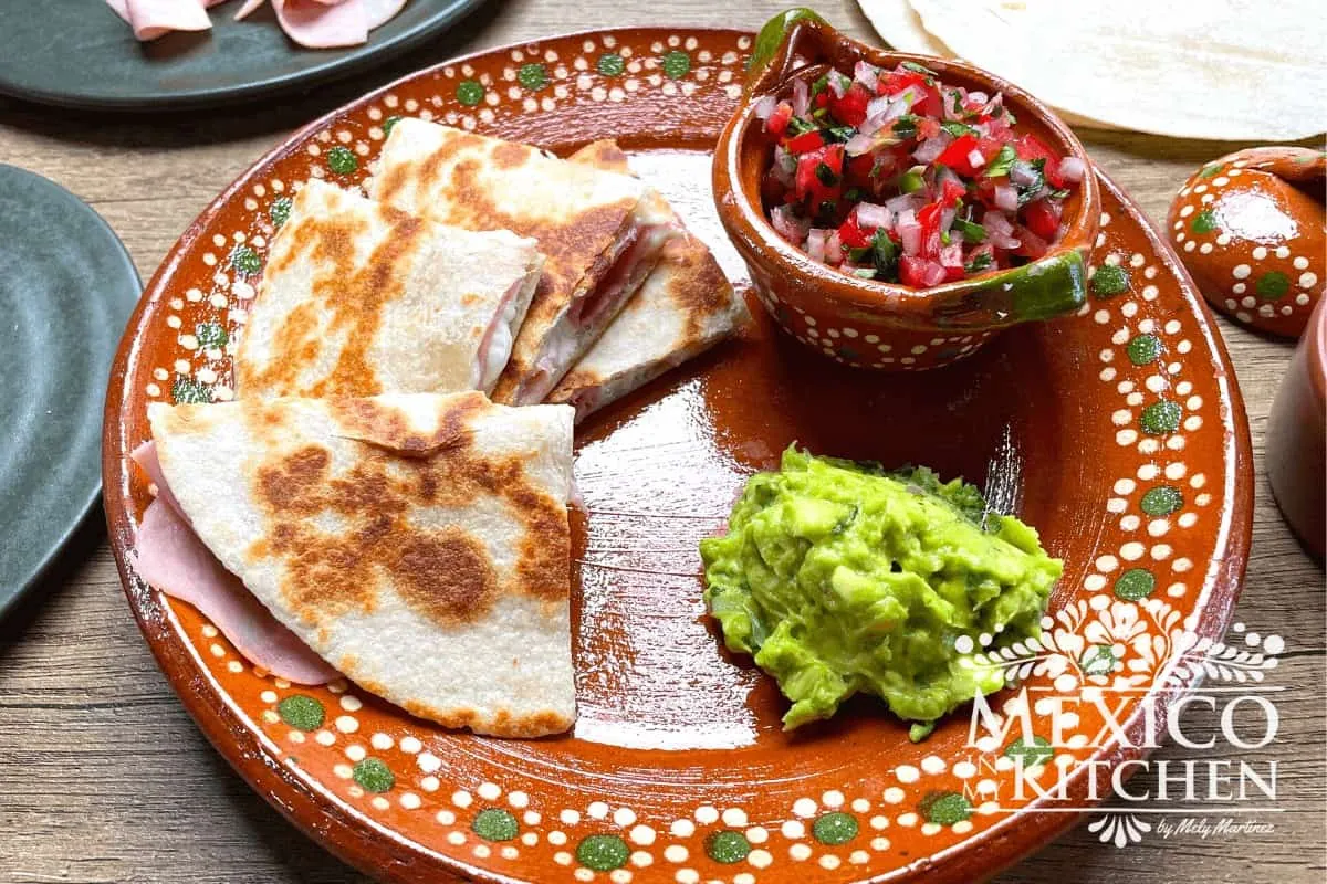 Ham Cheese Quesadilla