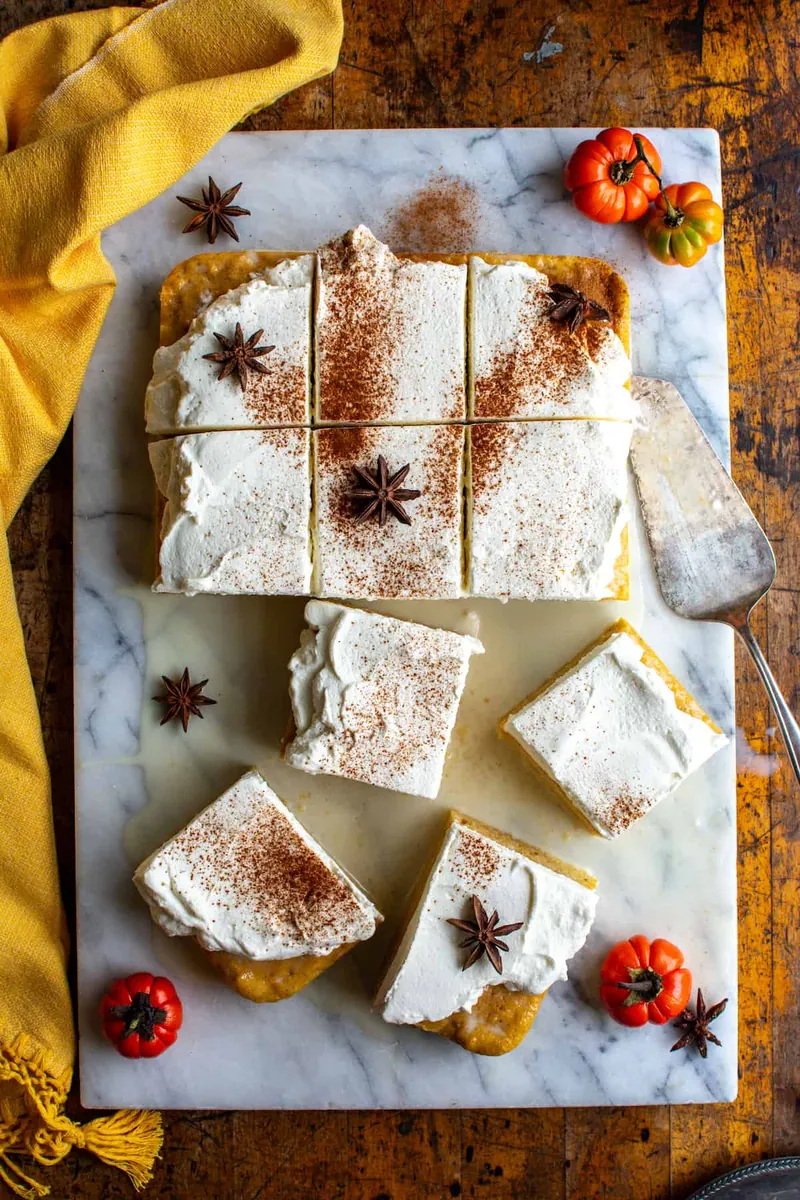 Pumpkin Tres Leches Cake