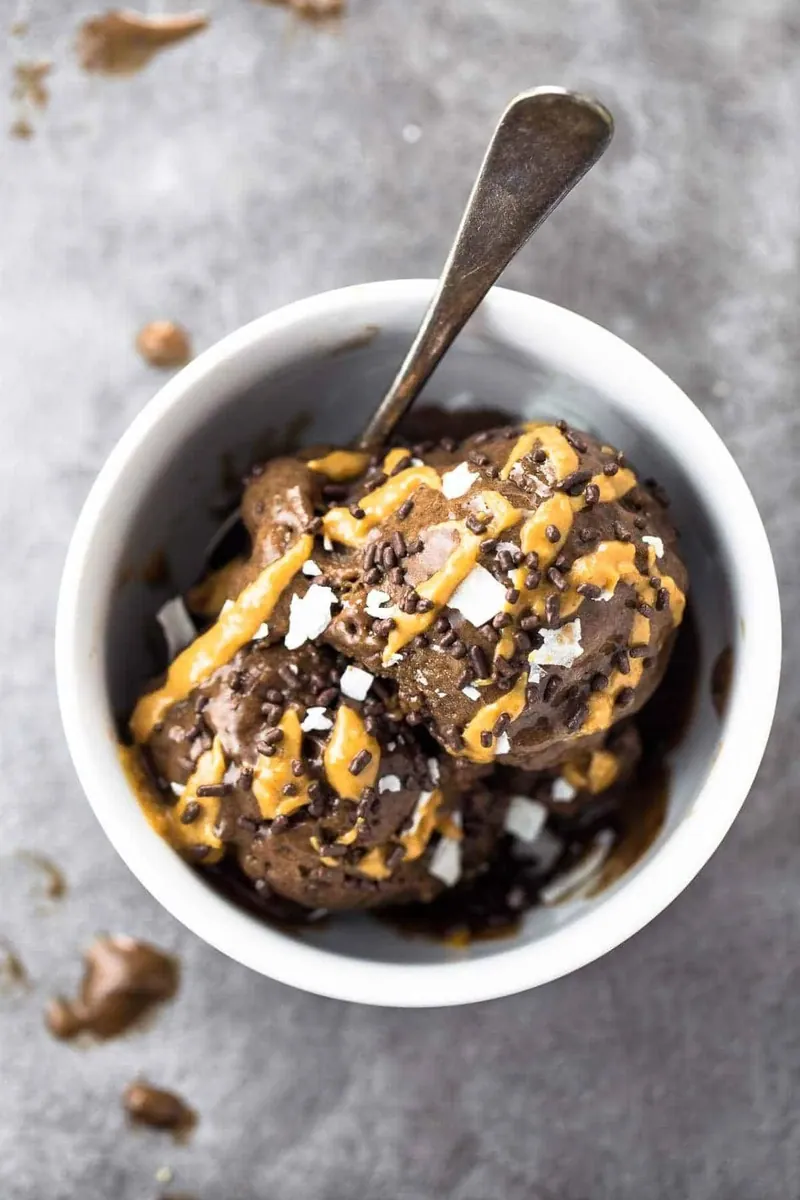 Chocolate Banana Ice Cream