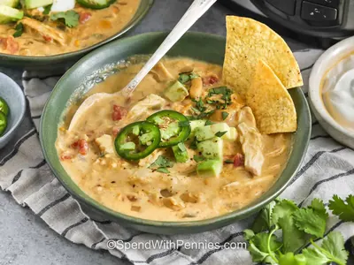 Slow Cooker White Chicken Chili