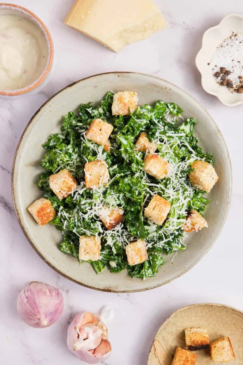 Kale Caesar Salad