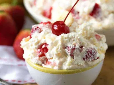 Strawberry Banana Salad