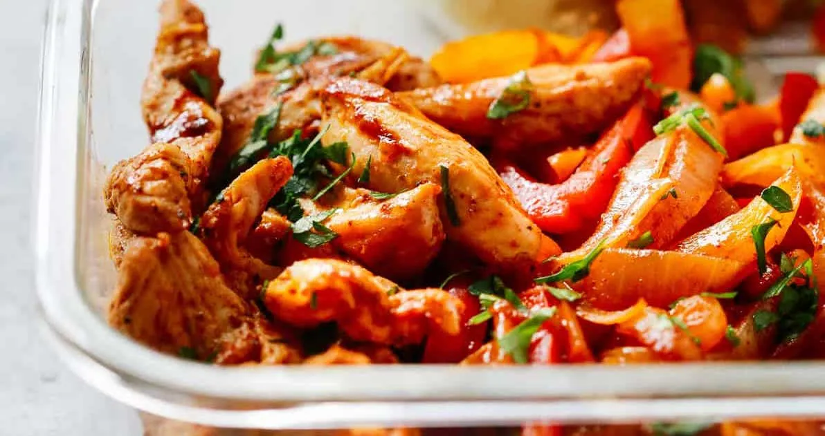 Chicken Fajita Meal-Prep Bowls