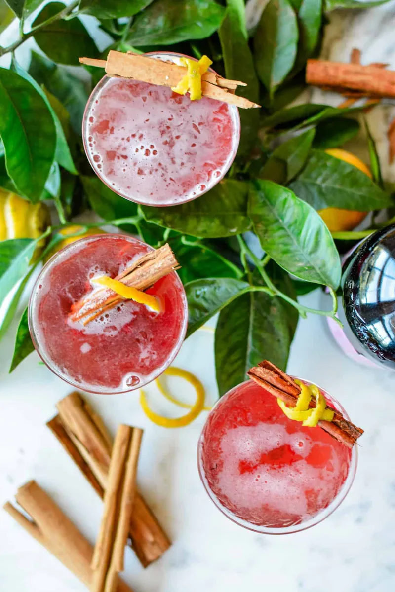 Pomegranate Tequila Sidecar