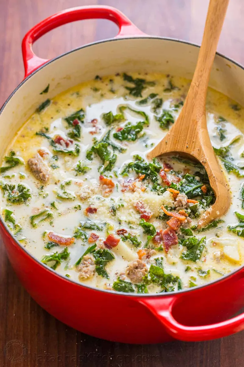 Sausage Potato Kale Soup